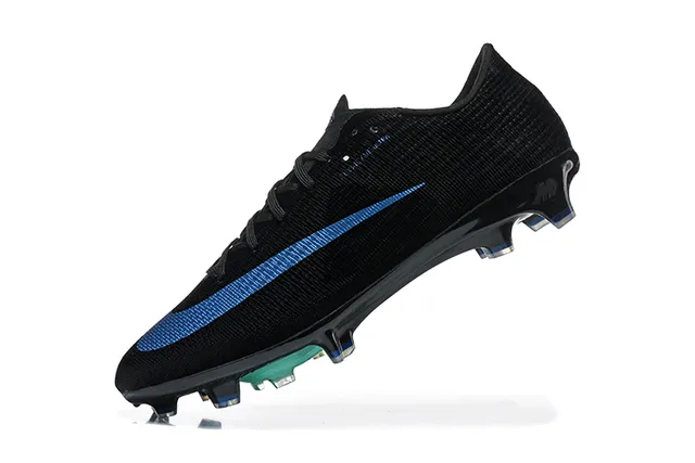 নাইক Mercurial Superfly Flyknit Ultra কালো নীল সবুজ Firm-Ground ফুটবল জুতো 4