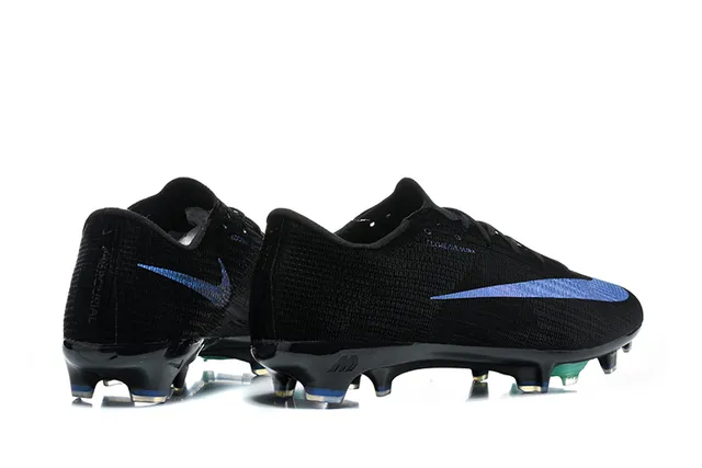 নাইক Mercurial Superfly Flyknit Ultra কালো নীল সবুজ Firm-Ground ফুটবল জুতো 5