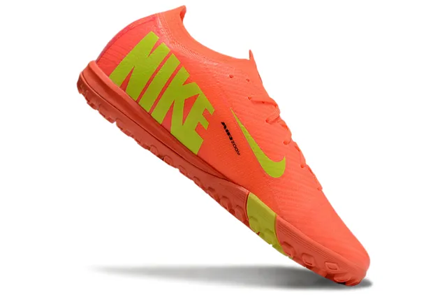 Nike Mercurial Turf কমলা এবং লাইম গ্রিন Turf ফুটবল জুতা 2