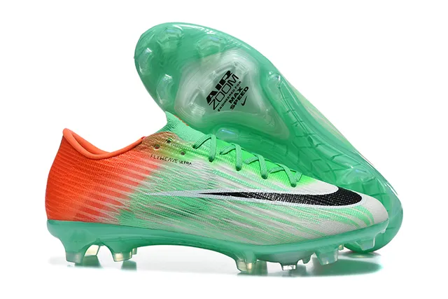 Nike Multicolor Low-Cut Sock-Fit Collar Firm-Ground Soccer Shoes 1