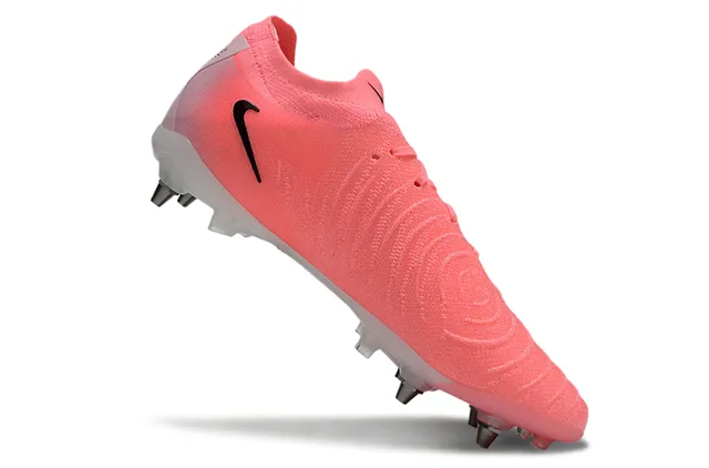 Nike Phantom GT Pink Black Low-Cut Knit Upper Firm-Ground chaussures de football 2