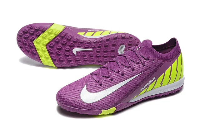 Nike Phantom GT Turf Purple and Neon Yellow Turf أحذية كرة القدم 7