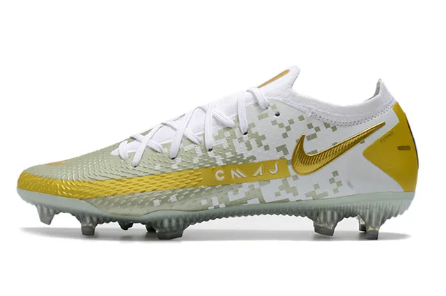 Nike Phantom GT White Firm-Ground 足球鞋 19
