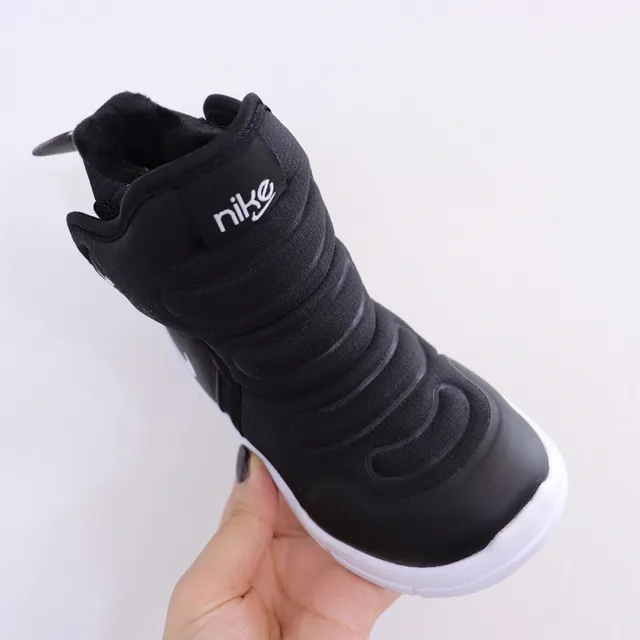 Nike Pink Green Insulated High-Top Padded Collar Snow Boots 11