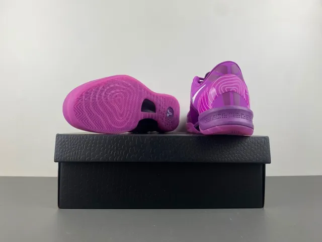 Nike बैंगनी सफेद बुनाई ऊपरी निम्न-कट सिल्हूट बास्केटबॉल जूते 17