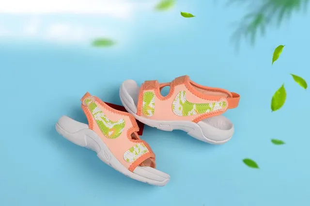 Nike Sunray Adjust Pink Orange Adjustable Strap Molded Sole Casual Sandals 4