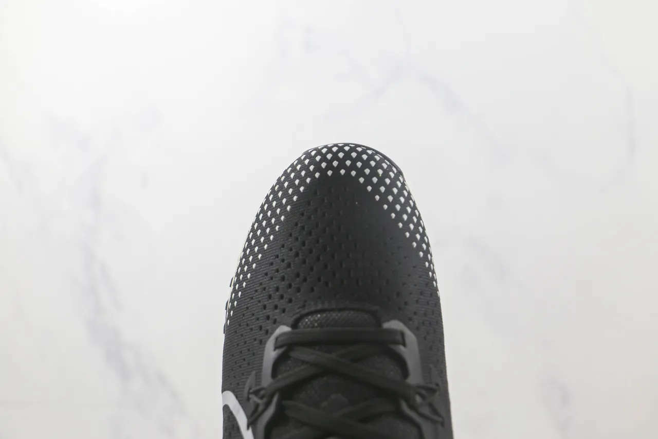 Nike Trail Black Beige Breathable Engineered Mesh Upper Speckled Foam Midsole Running Shoes 6