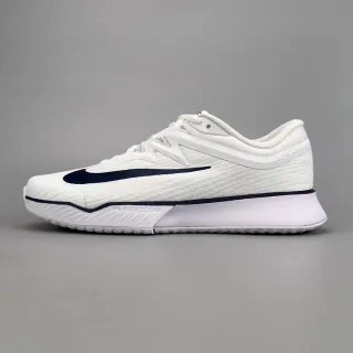 Nike Vapor Branco Navy Parte Superior em Malha Engenhada Swoosh Overlay Tênis Lifestyle