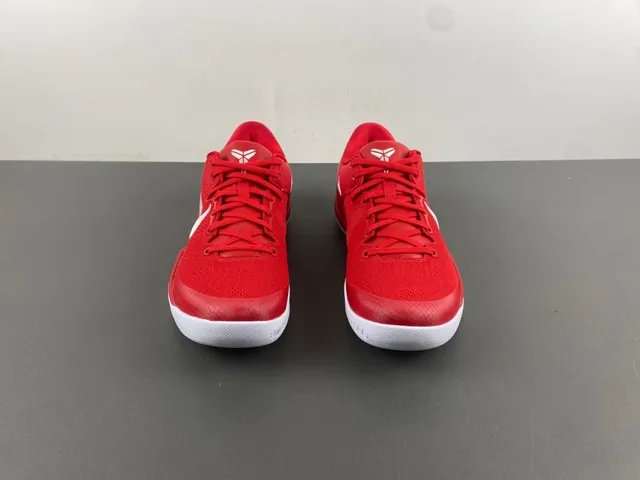 Nike Zoom Kobe 8 Red White Basketball Shoes 12
