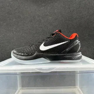 Nike Zoom Kobe VI Noir Blanc Rouge Chaussures de basket-ball