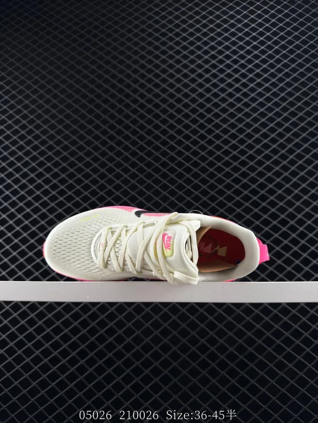 Nike ZoomX Beige and Pink Engineered Mesh Running Shoes 5