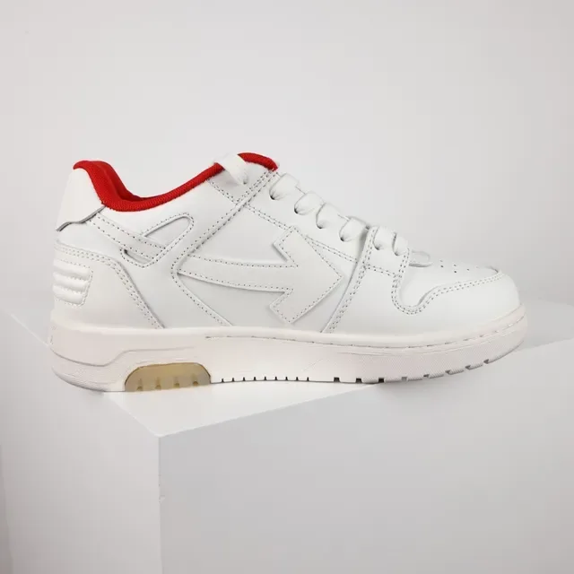 Off-White 'FOR WALKING' 白红生活方式运动鞋 7