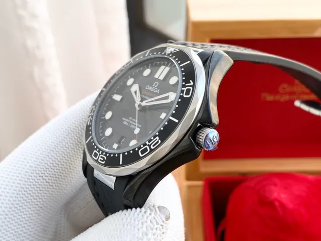 Omega Seamaster Professional Black Dial Mechanical Watch 4