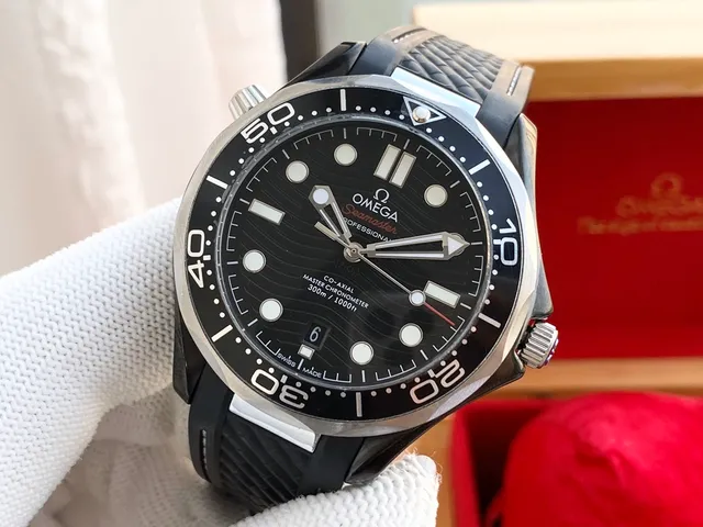 Omega Seamaster Professional Black Dial Mechanical Watch 5