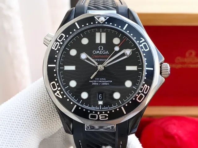 Omega Seamaster Professional Black Dial Mechanical Watch 7