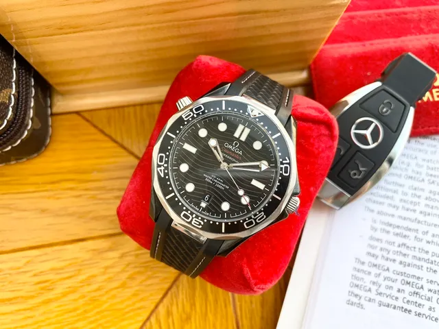 Omega Seamaster Professional Black Dial Mechanical Watch 8