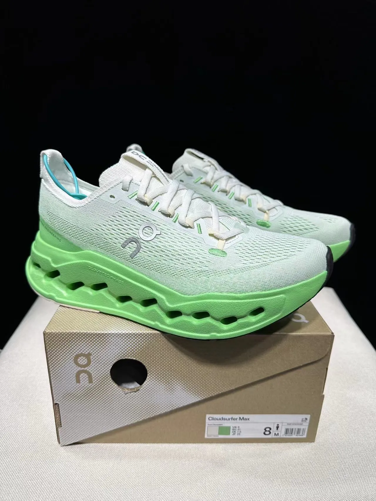 On Cloudmonster Chaussures de course Vert Lime 6