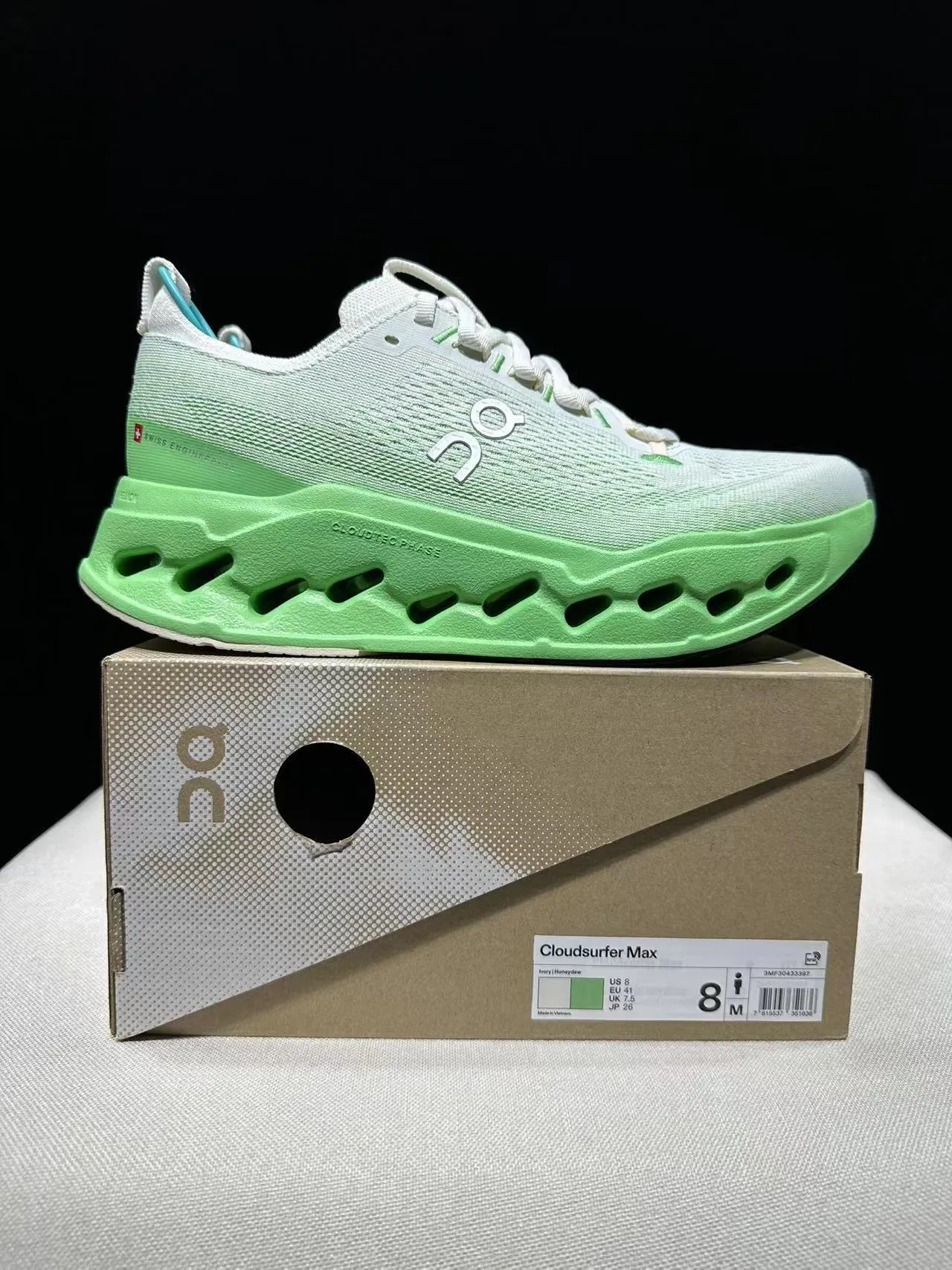 On Cloudmonster Chaussures de course Vert Lime 9