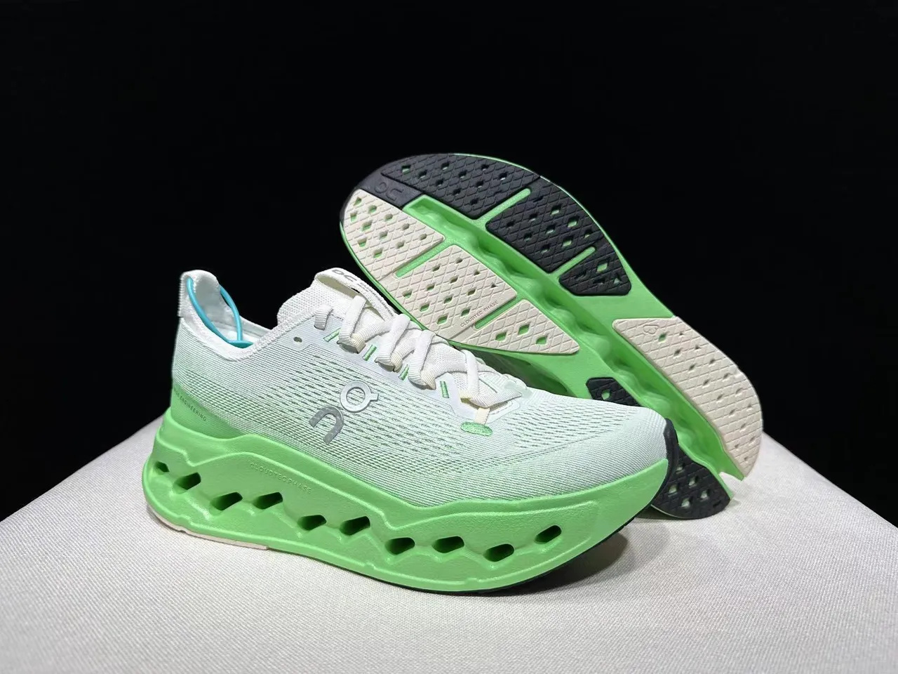 On Cloudmonster Chaussures de course Vert Lime 11