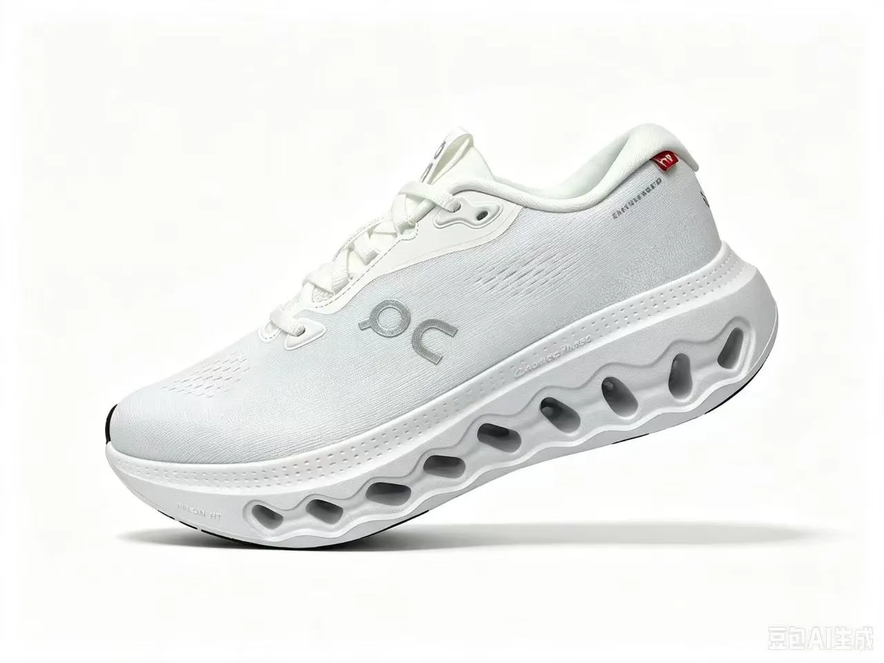On Cloudsurfer 3 White Running Shoes 6