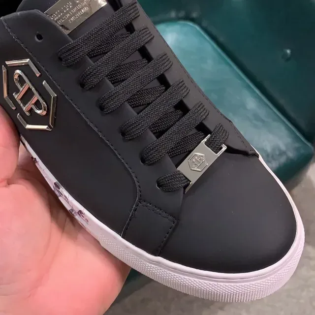 Philipp Plein Sneakers lifestyle en cuir à motif crâne 9
