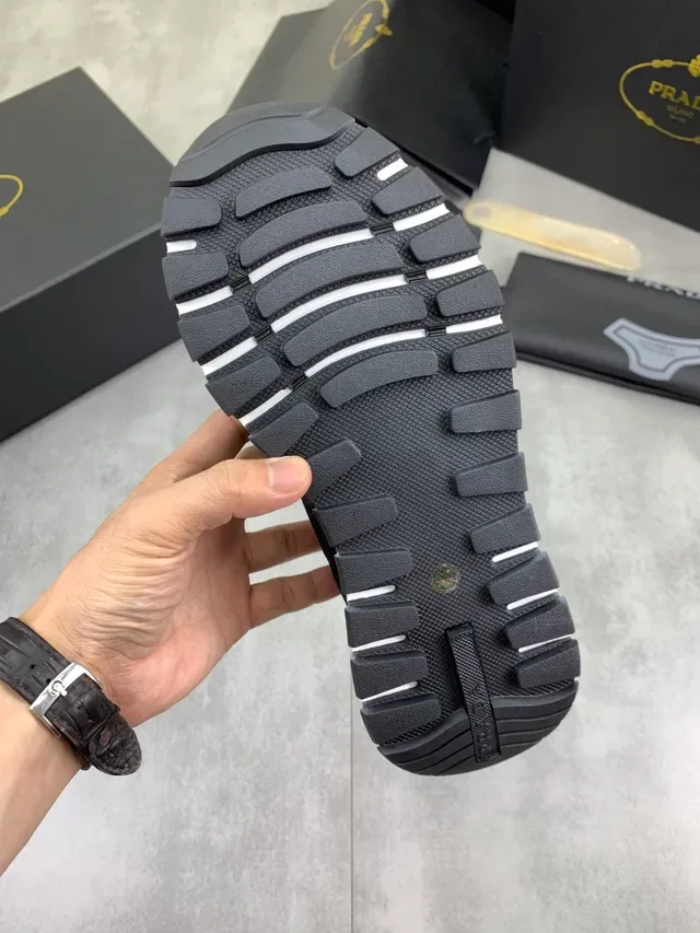 Prada Cloudbust Black and White Lifestyle Sneakers 2