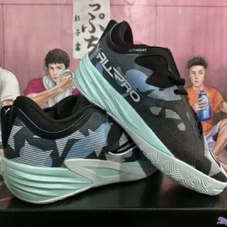 Puma ALLPRO Ultrawave Camo Black Mint Green বাস্কেটবল জুতা