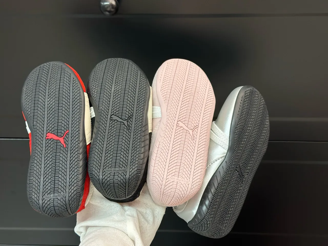 Puma Mary Jane Rojo Blanco Correa Crisscross Ante Zapatos Mary Jane 12