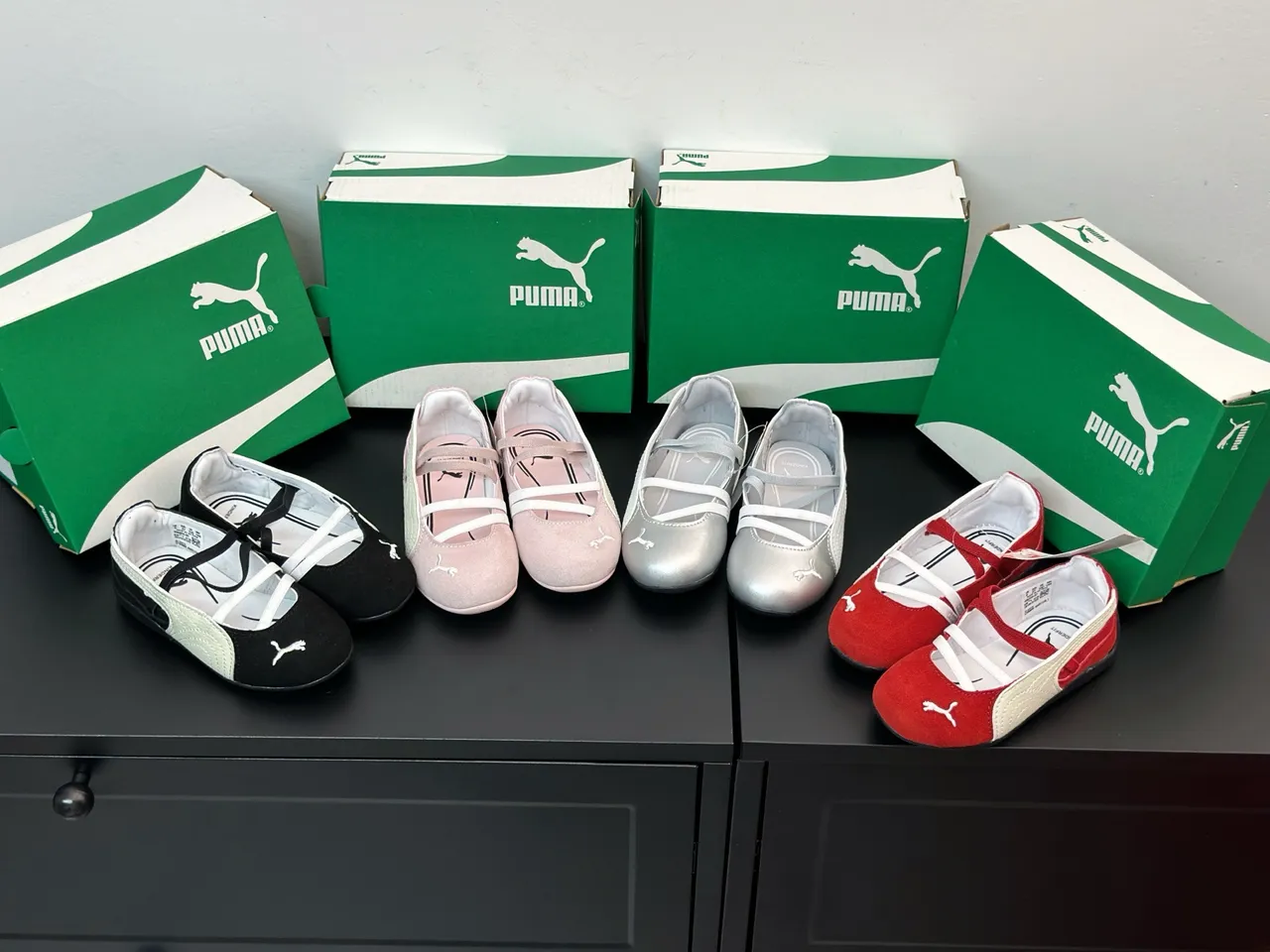 Puma Mary Jane Rojo Blanco Correa Crisscross Ante Zapatos Mary Jane 18