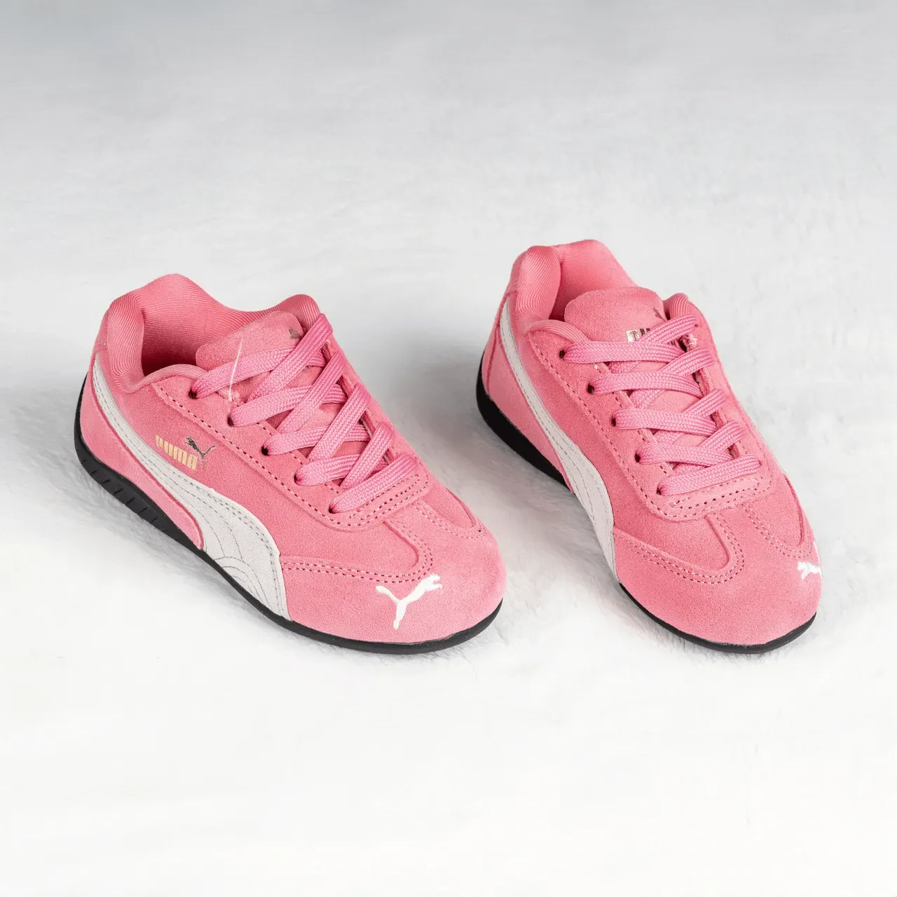 Puma Speedcat Black and White Lifestyle Sneakers 9