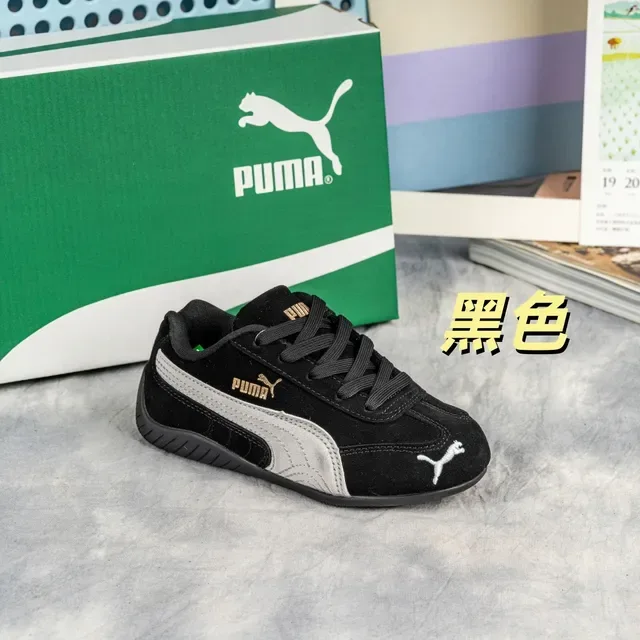 Puma Speedcat Black and White Lifestyle Sneakers 15