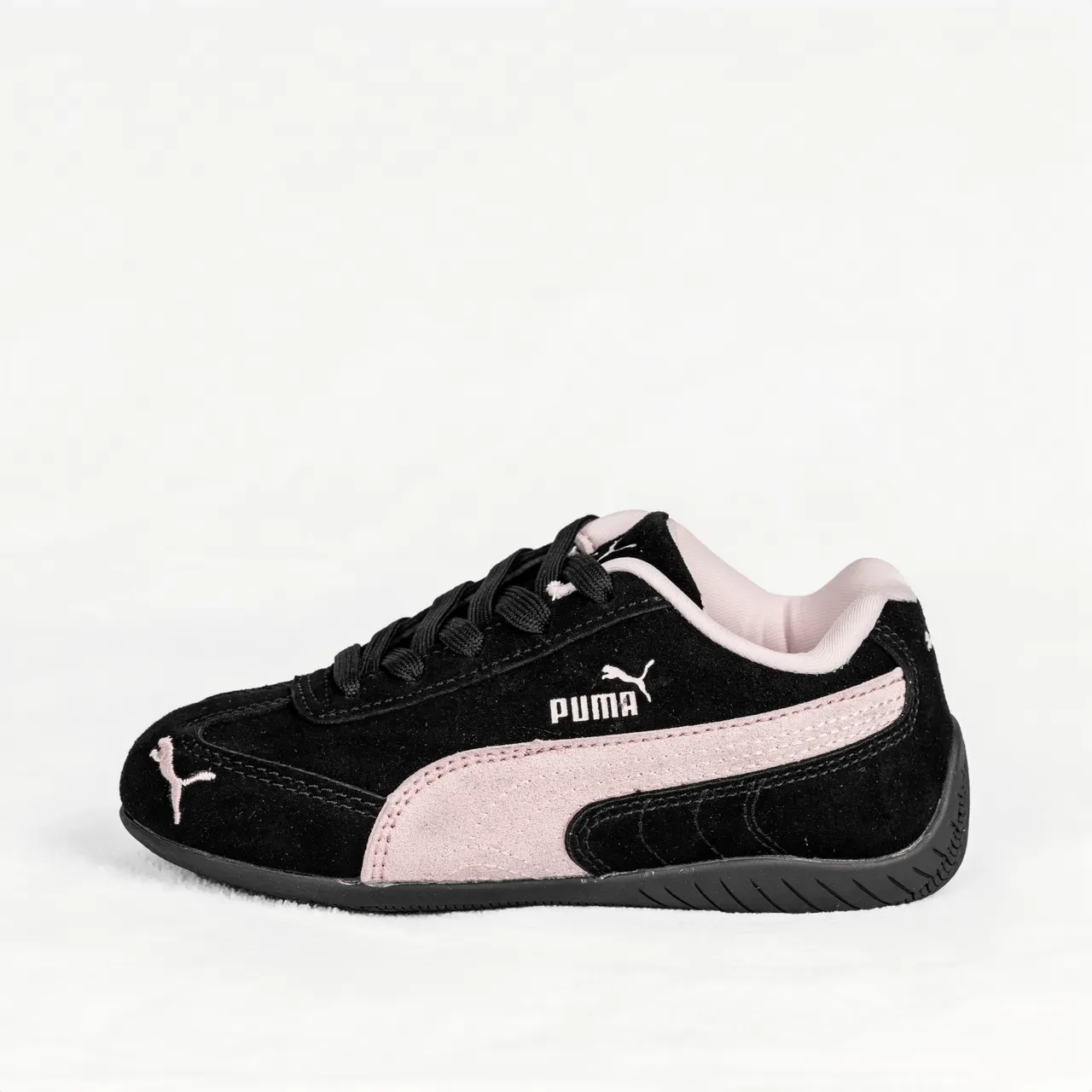 Puma Speedcat Black and White Lifestyle Sneakers 16