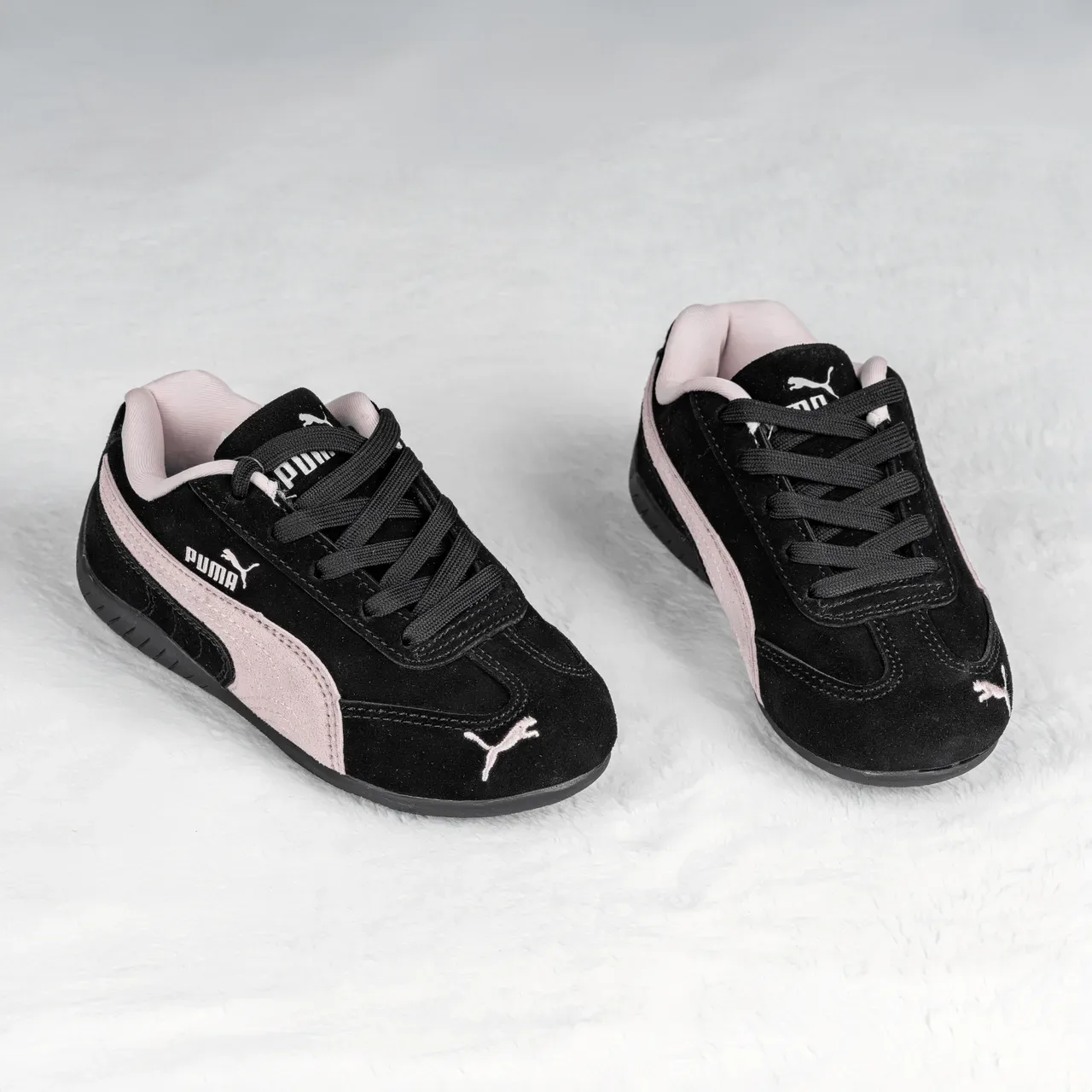 Puma Speedcat Black and White Lifestyle Sneakers 17