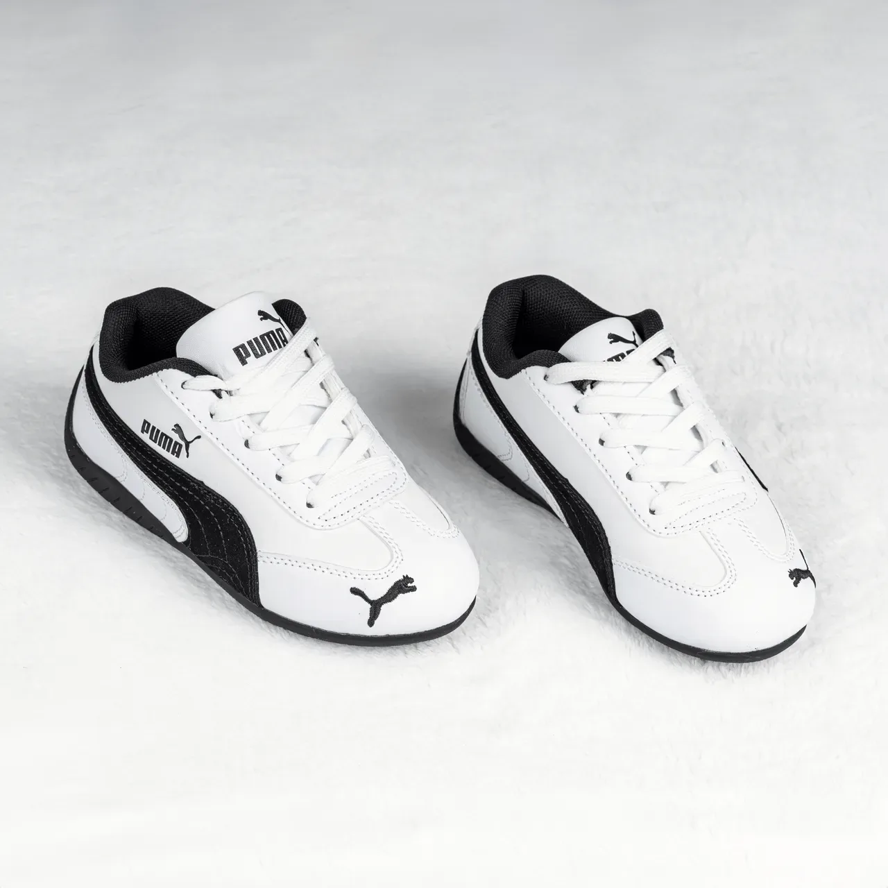 Puma Speedcat Black and White Lifestyle Sneakers 21