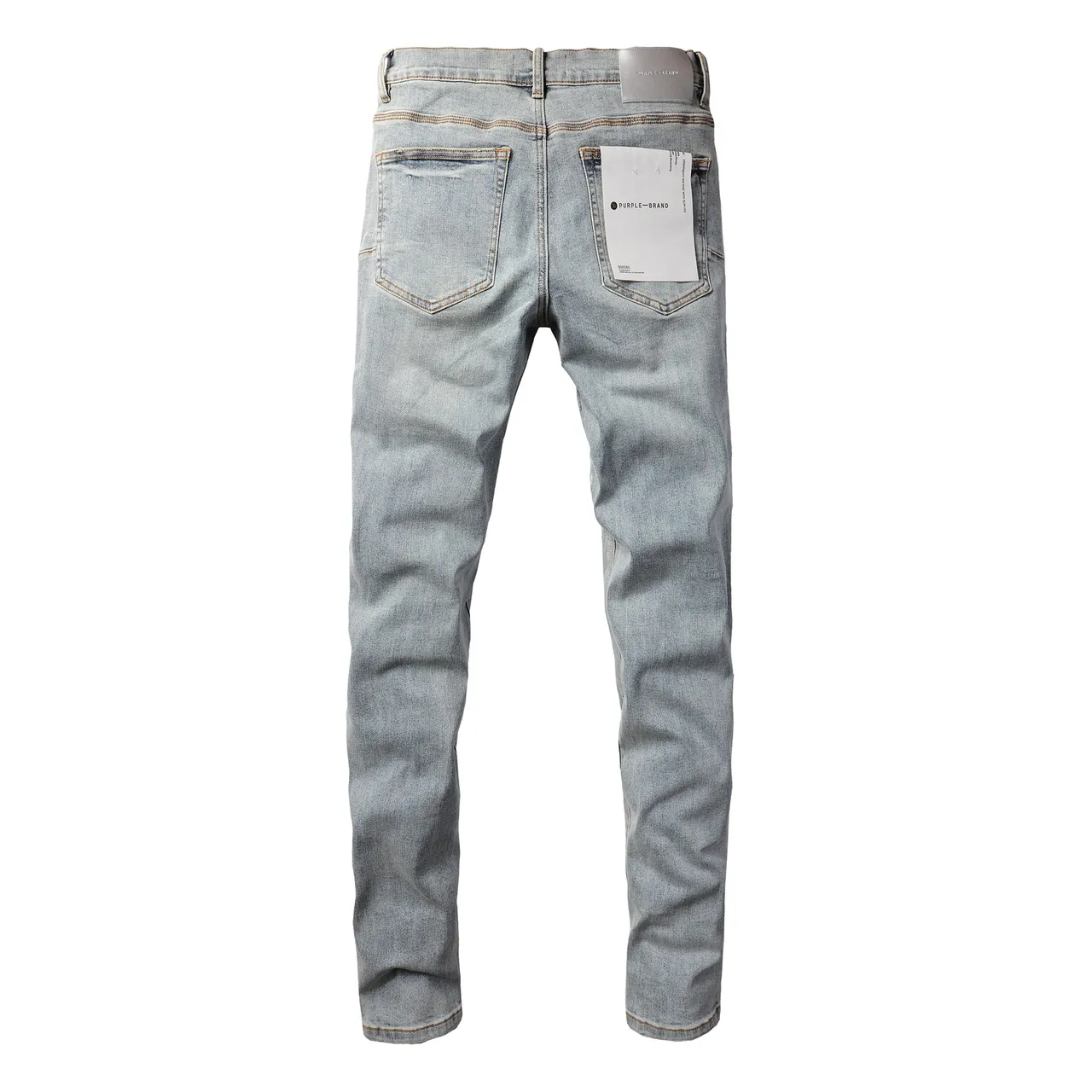 Purple Brand Jeans Holográfico Lavagem Clara Slim-Fit 2