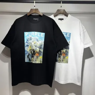 Purple Brand Oversized Graphic Print T-Shirt