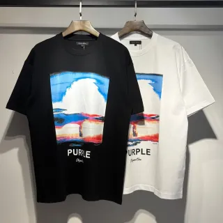 Purple Brand Oversized Graphic Print T-Shirt
