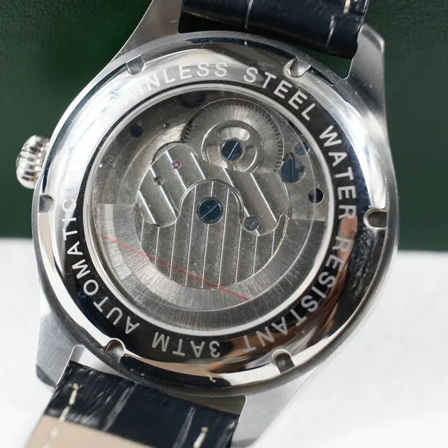 Rolex Cellini Moonphase Tourbillon Dial Negro Reloj Mecánico 4