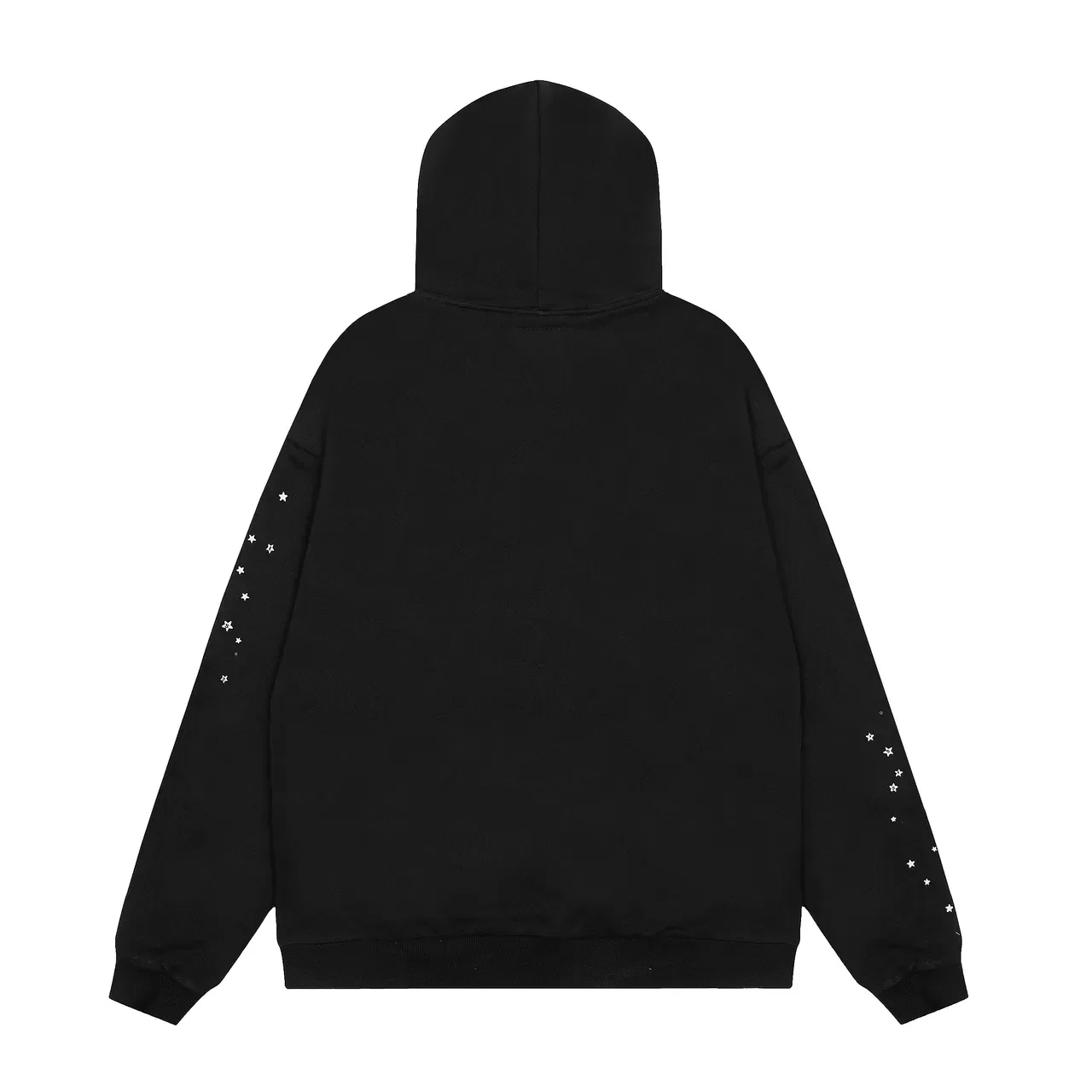 Sp5der جرافيك العنكبوت الرمادي الأبيض Oversized Fit تراكسوت 7