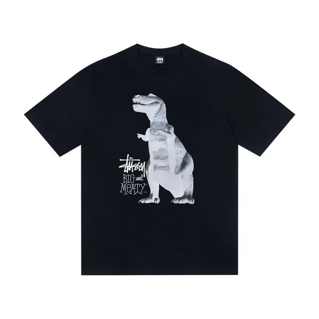 تيشيرت Stussy جرافيك تي-ريكس كبير ولحمي 2
