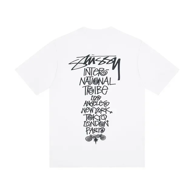 T-shirt graphique Stussy International Tribe 4