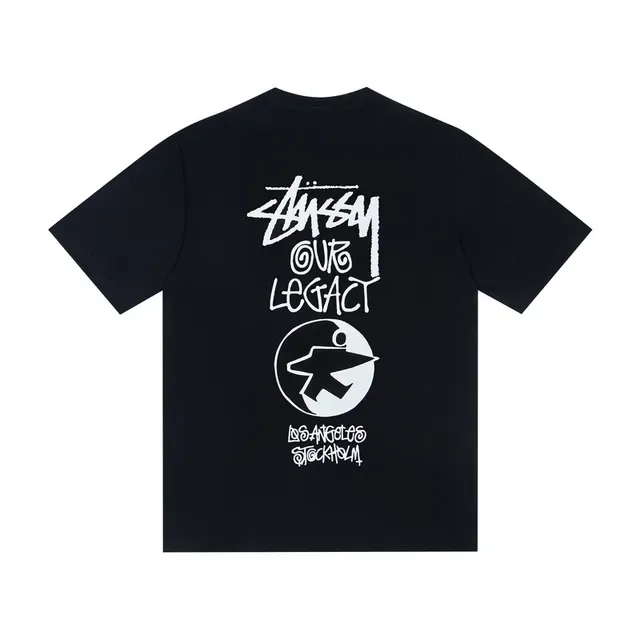 Stussy Our Legacy 洛杉矶斯德哥尔摩印花T恤 4