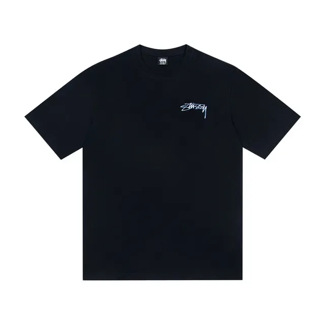 Camiseta gráfica Stussy Stock Logo mapa de EE. UU. 6
