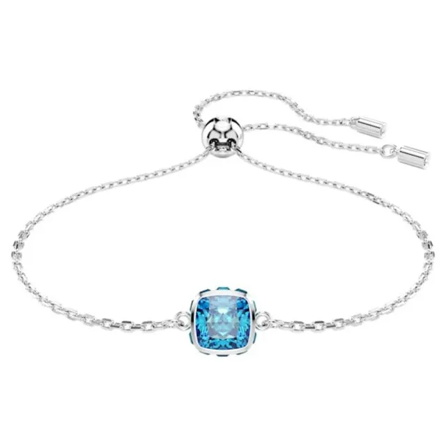 Swarovski Colar com pingente de cristal amarelo de corte almofada 7
