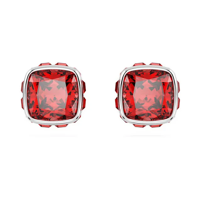 Swarovski Colar com pingente de cristal amarelo de corte almofada 14