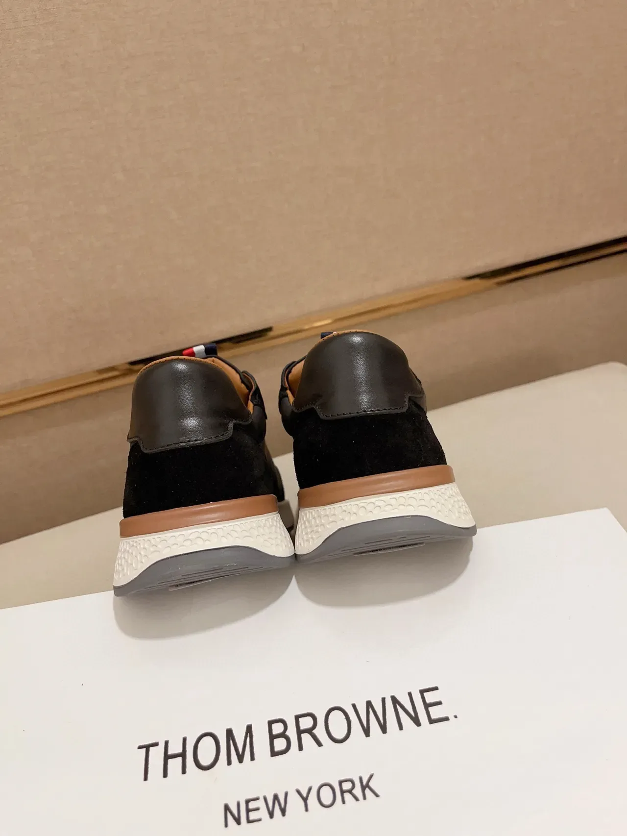 Thom Browne Black and White Lifestyle Sneaker 8