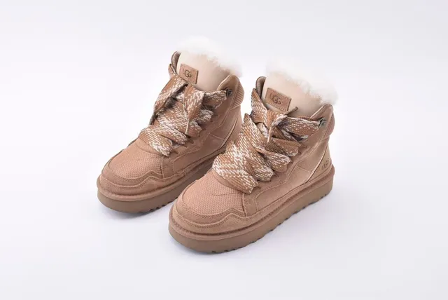 UGG Bottine de Neige en Daim à Doublure de Pelage 2