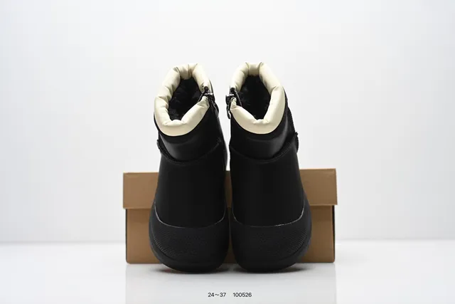 UGG Tasman حذاء ثلج أسود بيج قصير الشافط إغلاق بسحب الشريط 12