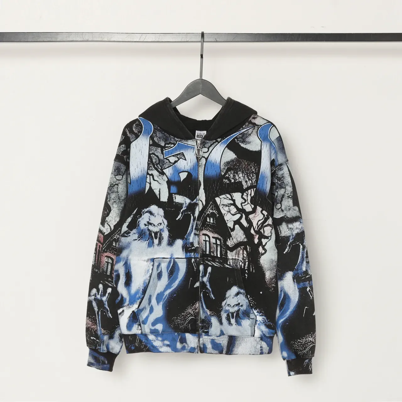 Vale Forever Graphic-Print Full-Zip Hoodie 4