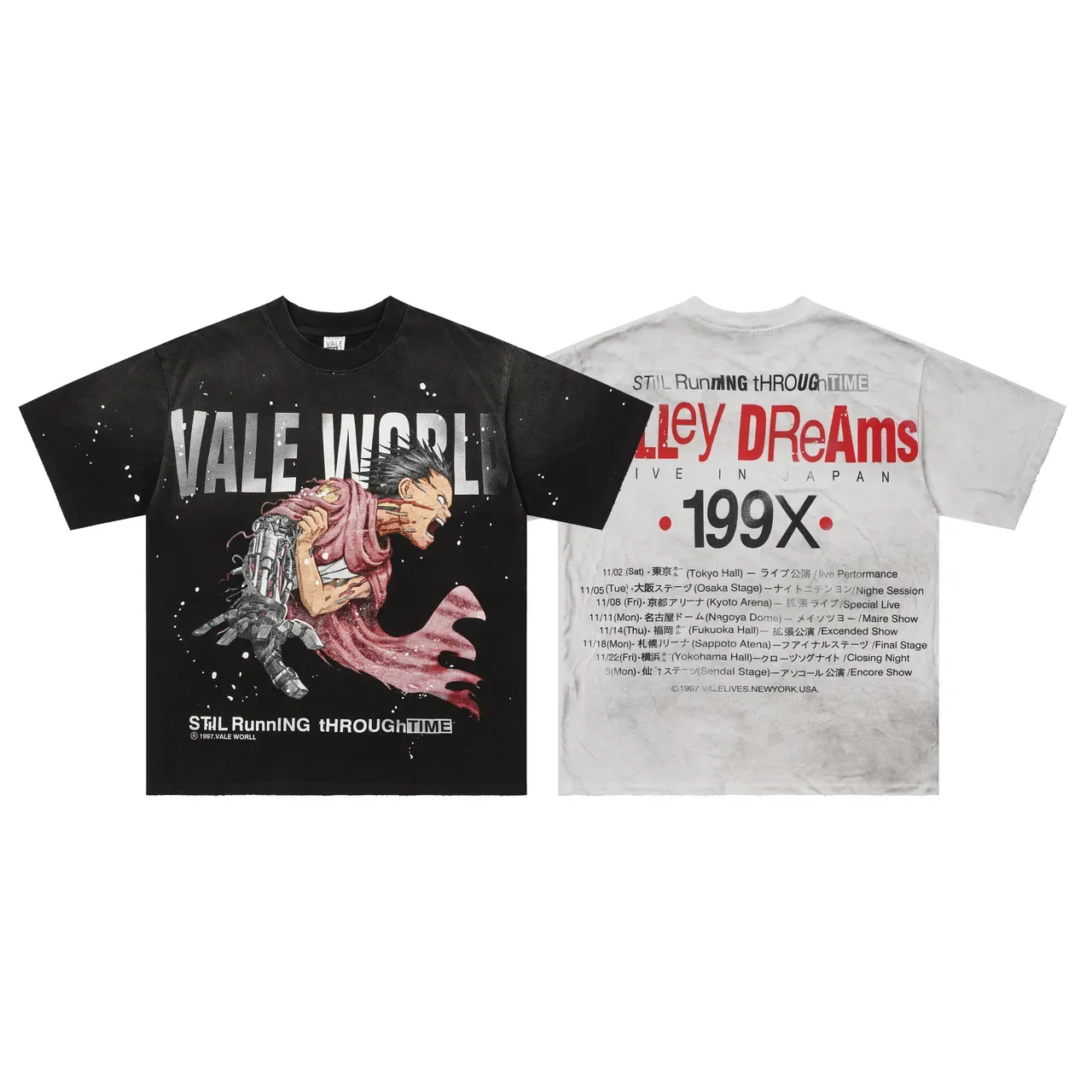 Vale Forever Vale World Thing Through Time Graphic T-Shirt 8